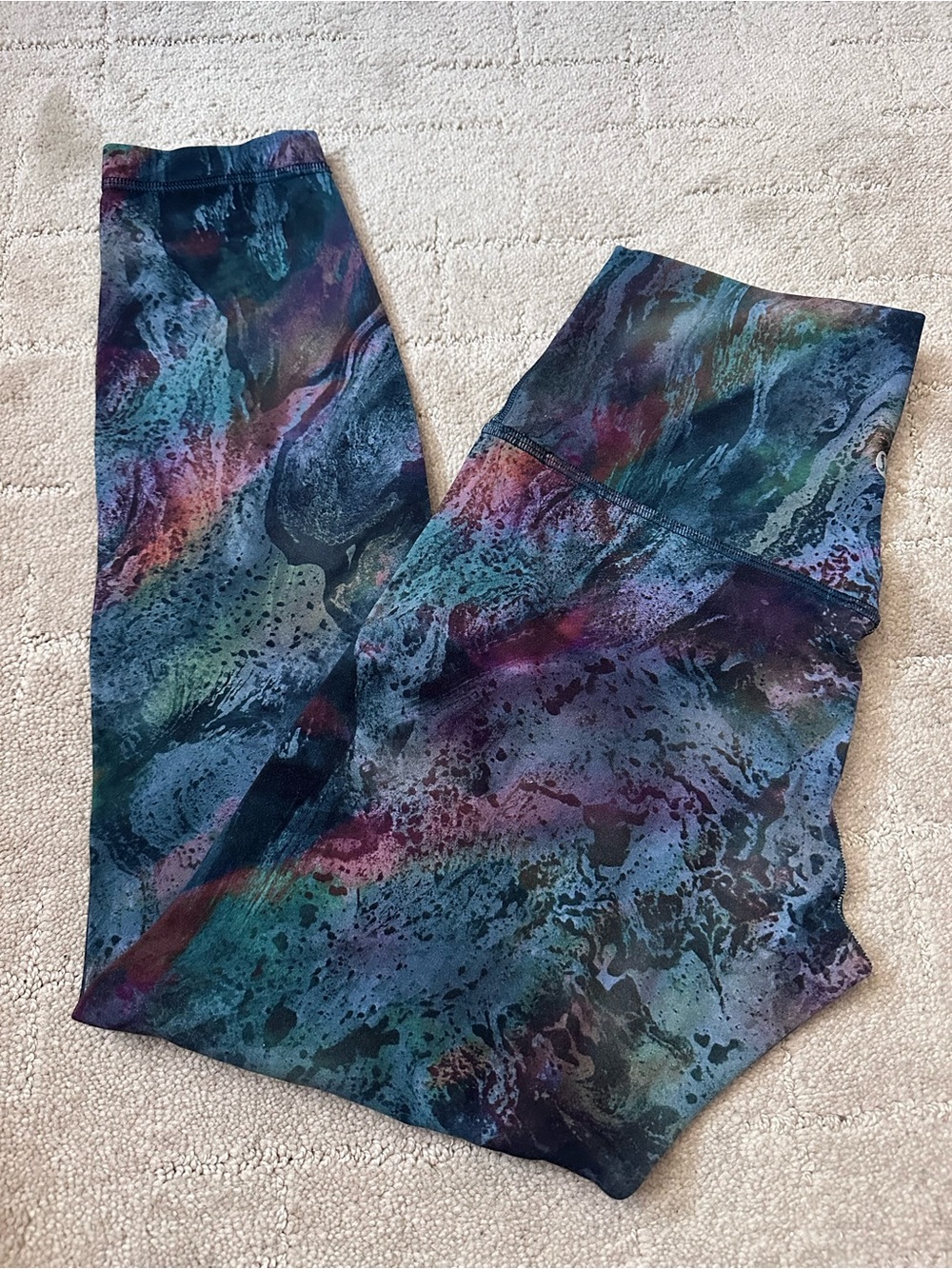 Lululemon Align Cosmic Shift Multi  25” from Australia in a size 6